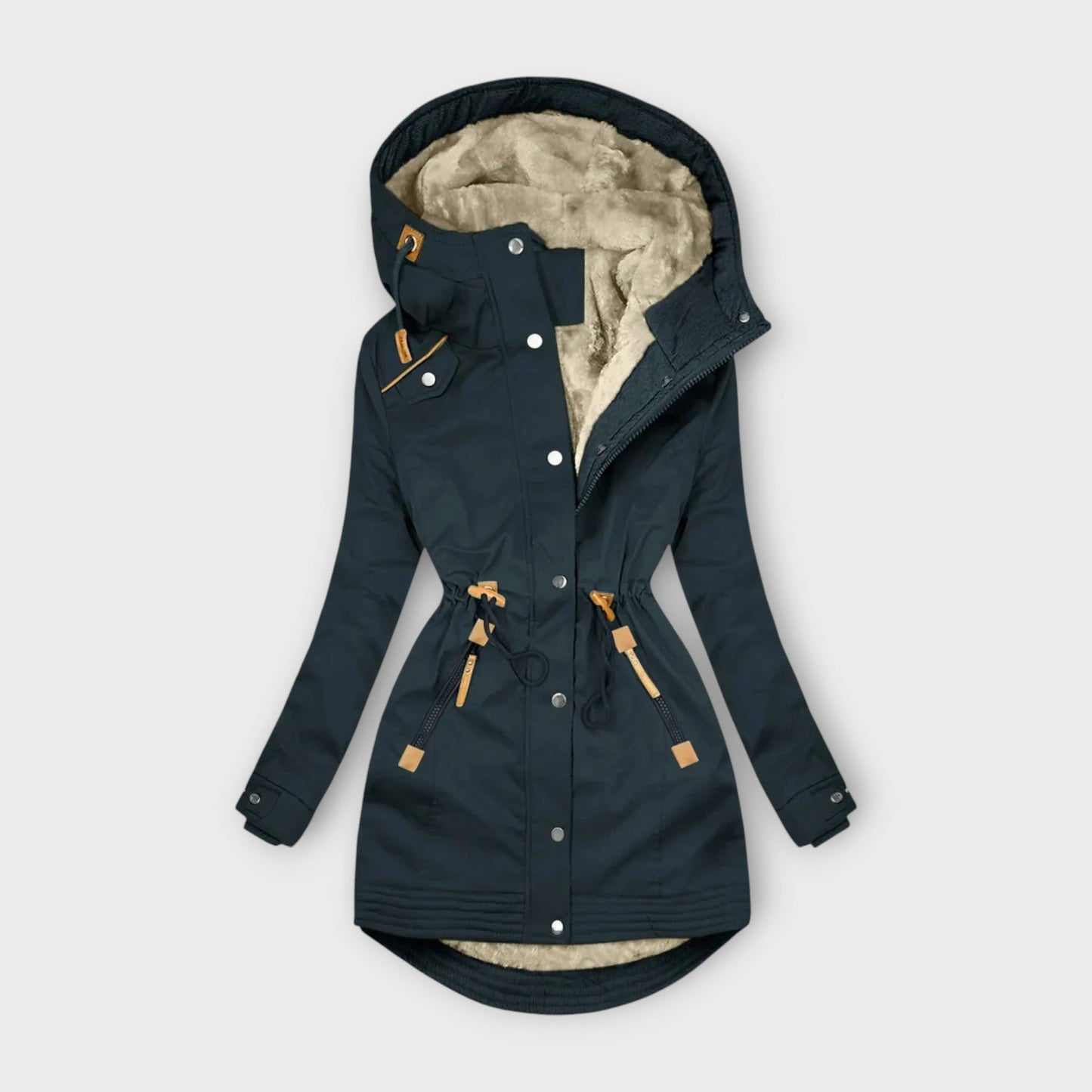 Roseline - Parka en fourrure pour la saison hivernale