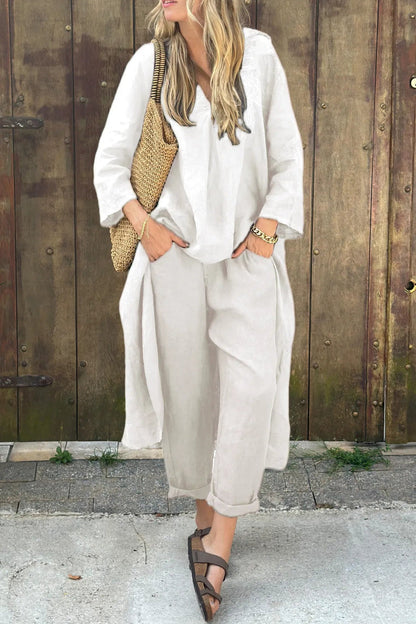 Sylvaine – Ensemble Chic et Confortable en Deux Pièces