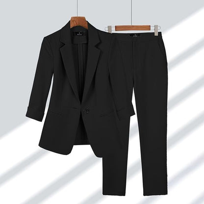 Amance – Élégant Blazer et Ensemble Pantalon