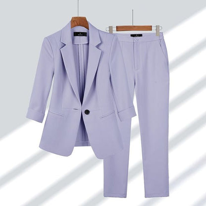 Amance – Élégant Blazer et Ensemble Pantalon