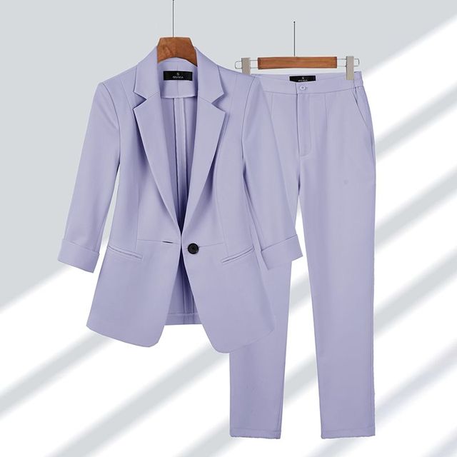 Amance – Élégant Blazer et Ensemble Pantalon