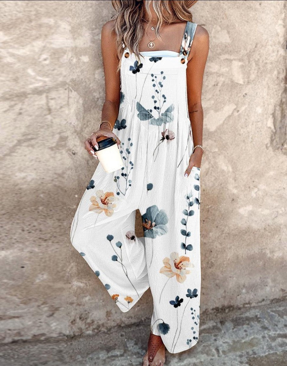 Lisona – Combinaison légère avec motif floral