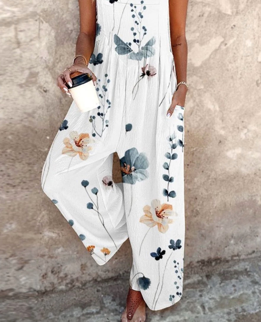 Lisona – Combinaison légère avec motif floral