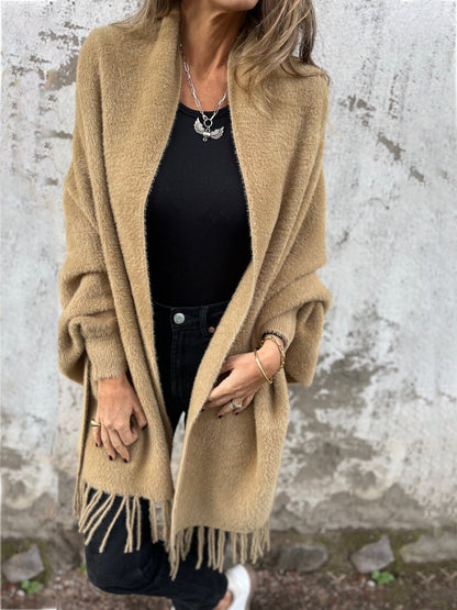 Mireille - Pull Chic à Col Long