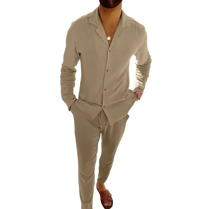 Nolan – Ensemble d'été en lin pour homme