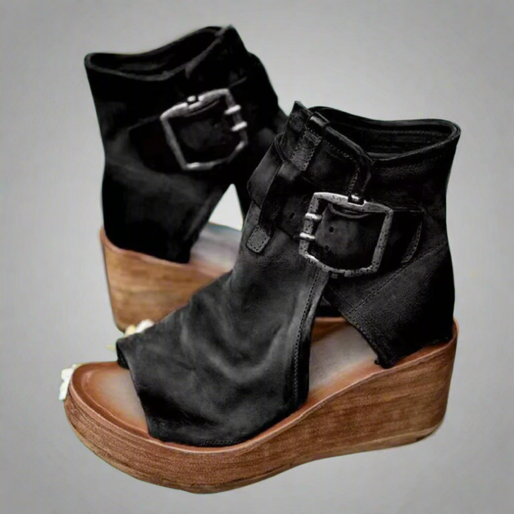 Timéa - Sandales artisanales en cuir haut de gamme