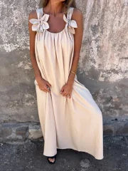Andromède - Élégante Robe d'Été à Motif Floral