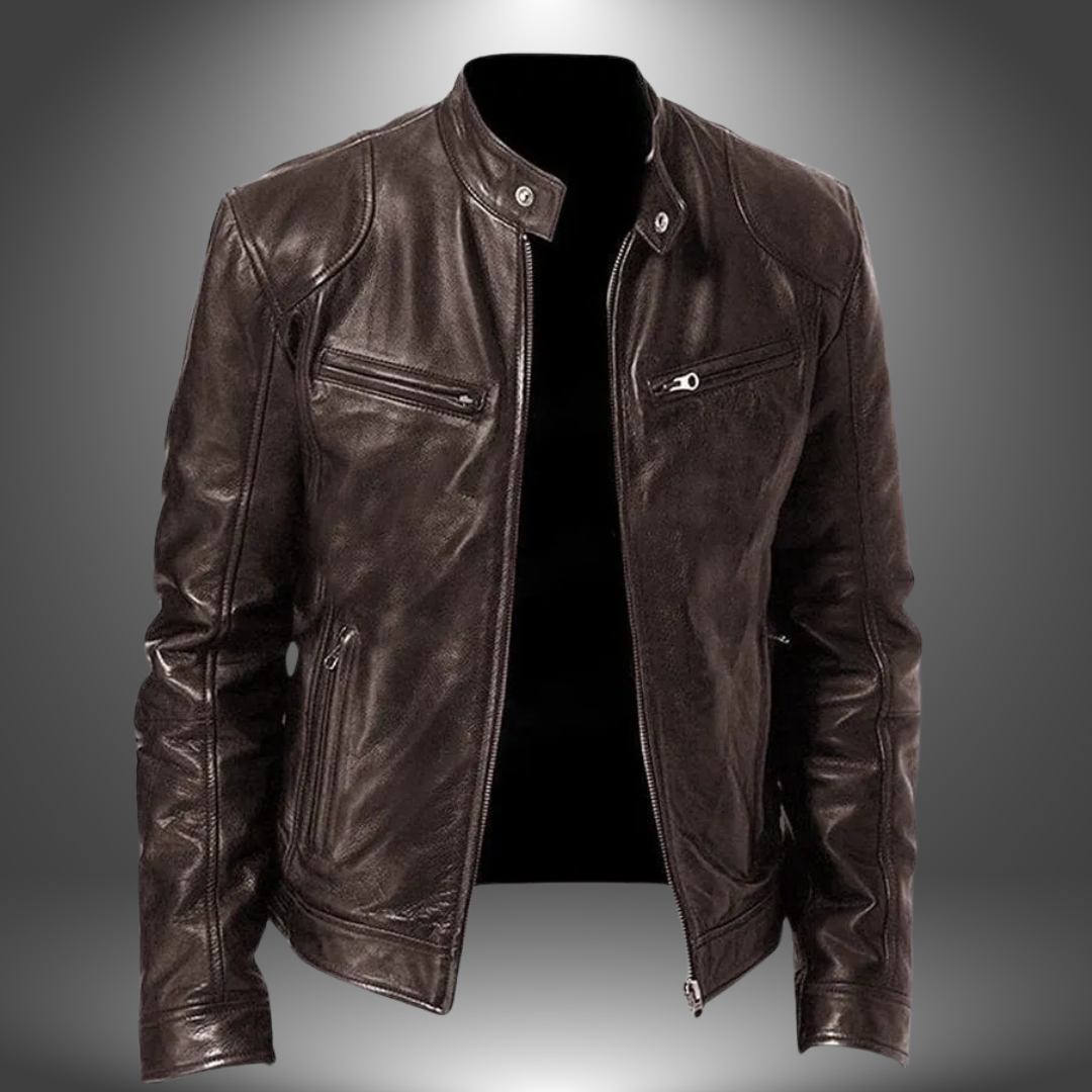 vitoria™ - Veste en cuir faite main pour homme