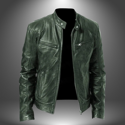 vitoria™ - Veste en cuir faite main pour homme