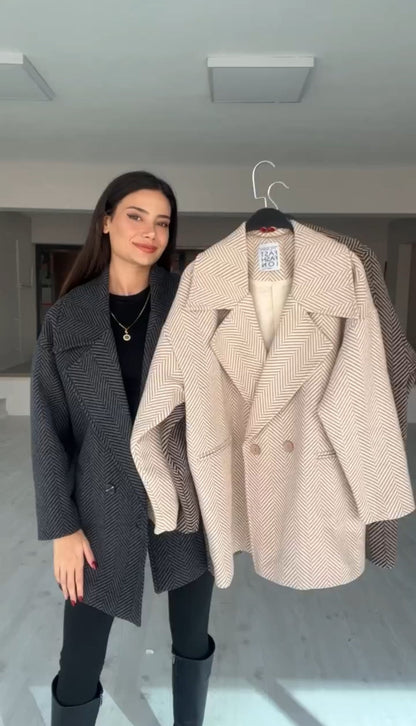 Sylviane - Élégant Manteau