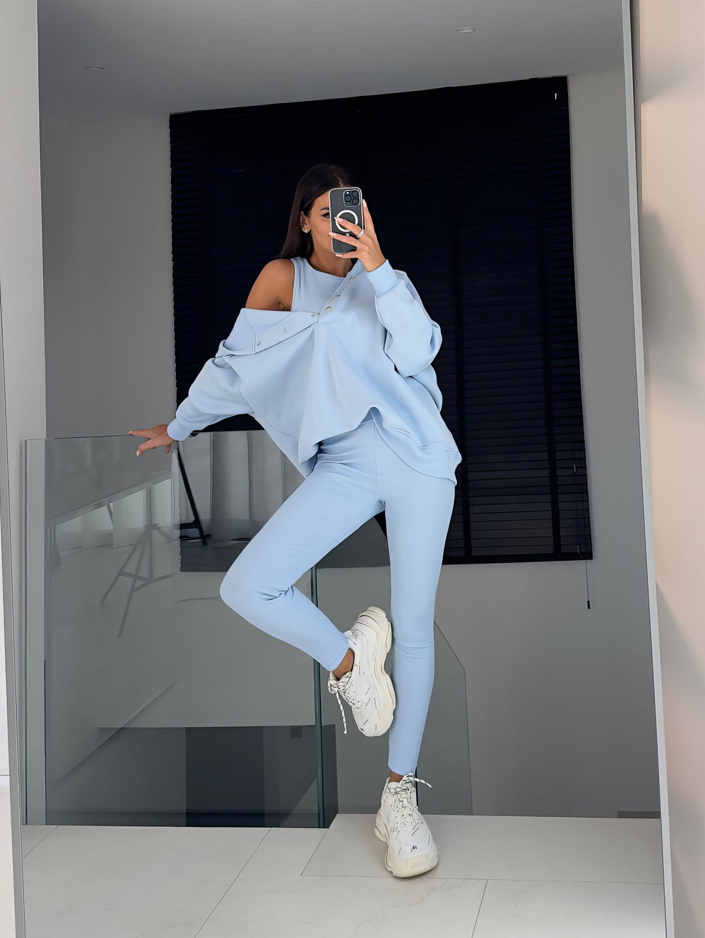 Nina - Ensemble Confort avec Sweat à Capuche Oversize