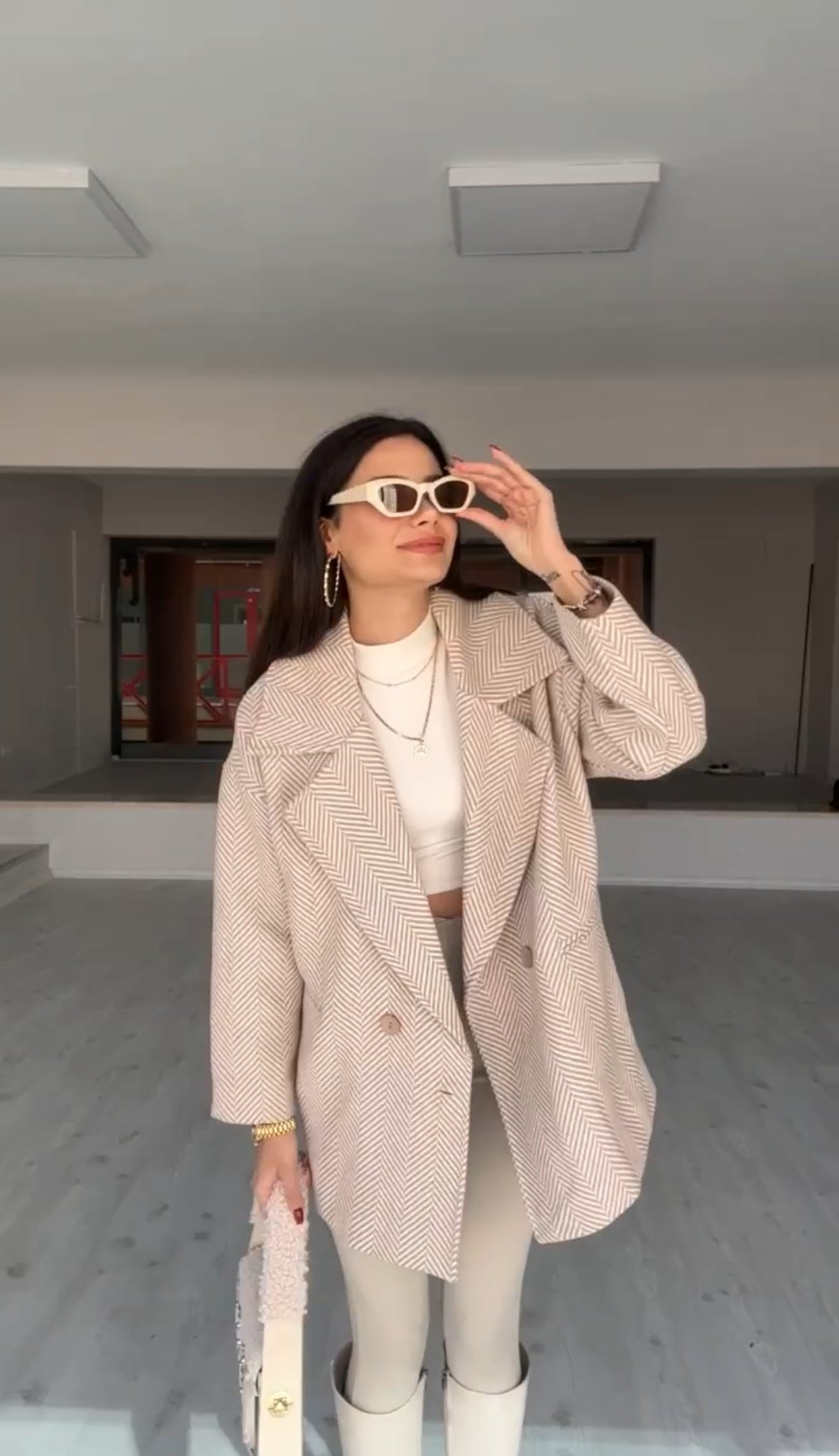 Sylviane - Élégant Manteau