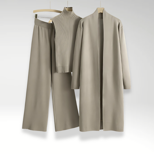 Vitoria™ | Ensemble de Luxe en Maille - 3 Pièces