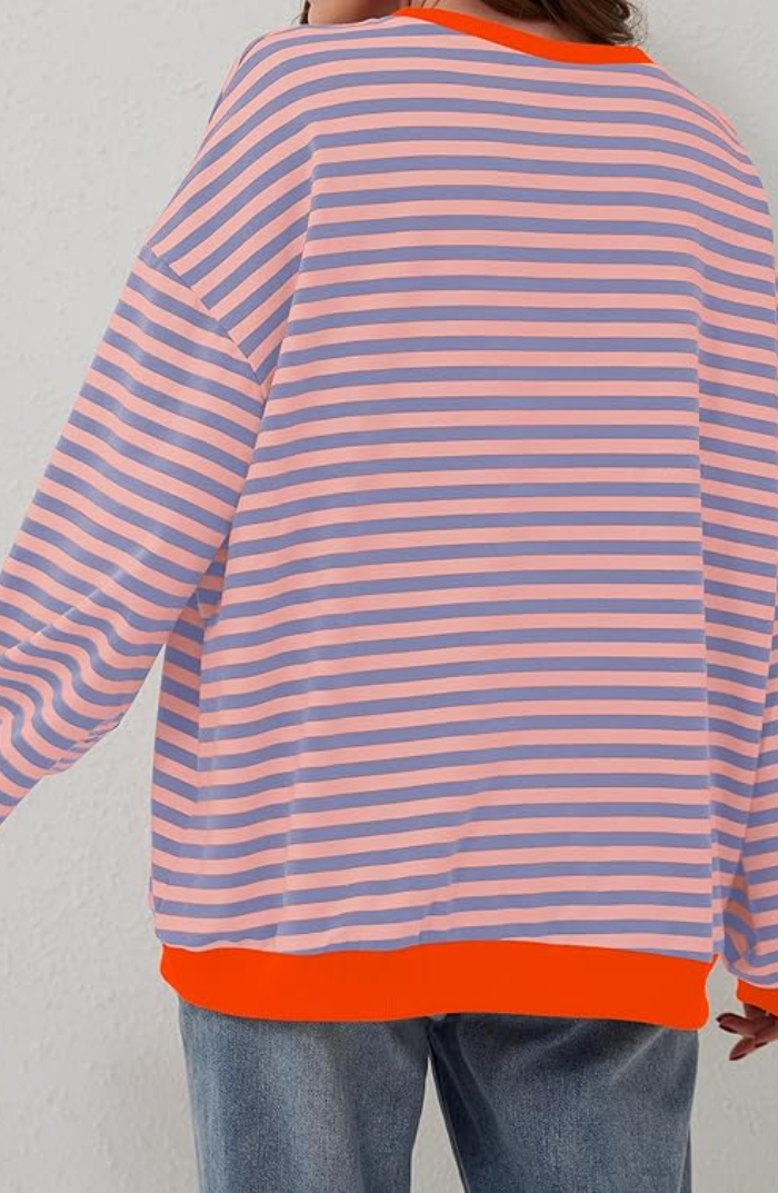 Véronique - Pull rayé chic et douillet