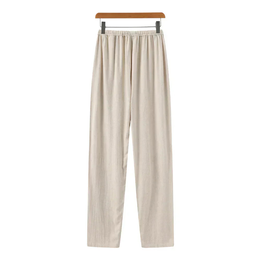 Vitoria™ | Pantalon Slim en Lin