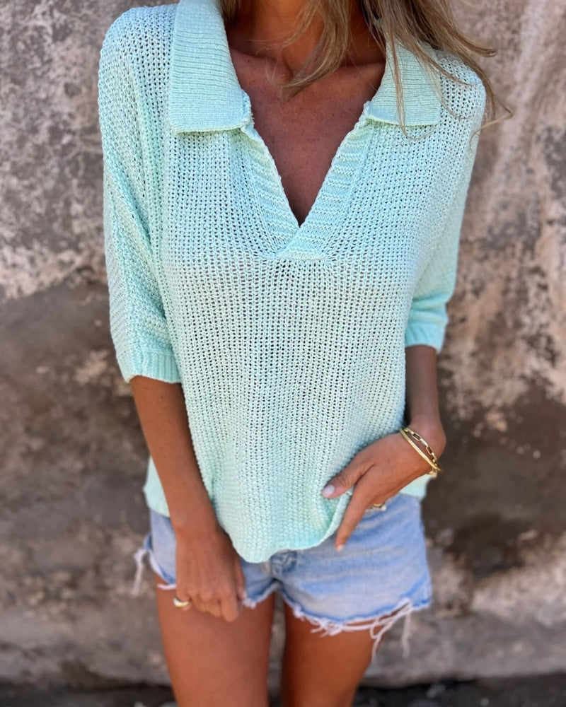 Luthienne – Chic Boho Knit Top