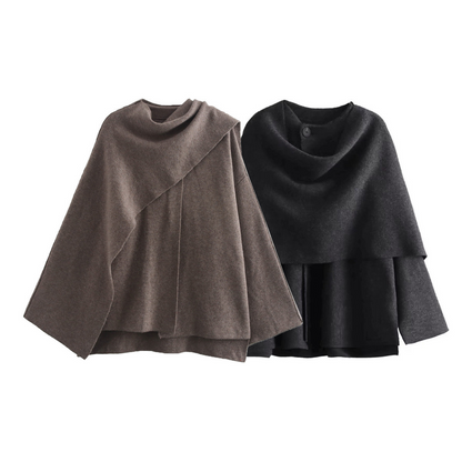 Ophélie - Élégante Cape Douillette et Tendance