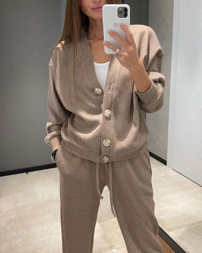 Éline - Ensemble tricoté chic et douillet
