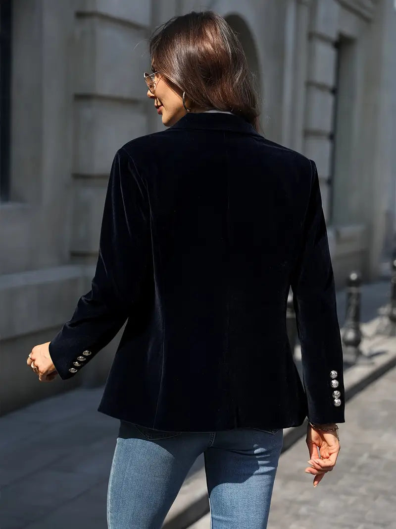 Nessa - Blazer Chic en Velours