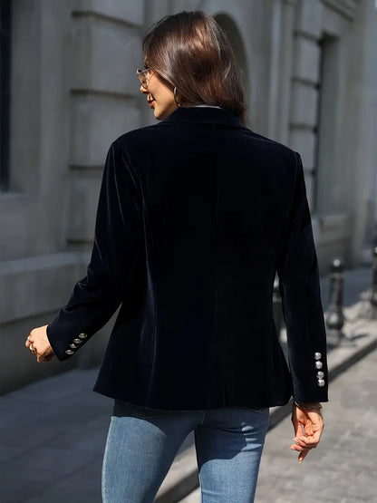 Nessa - Blazer Chic en Velours