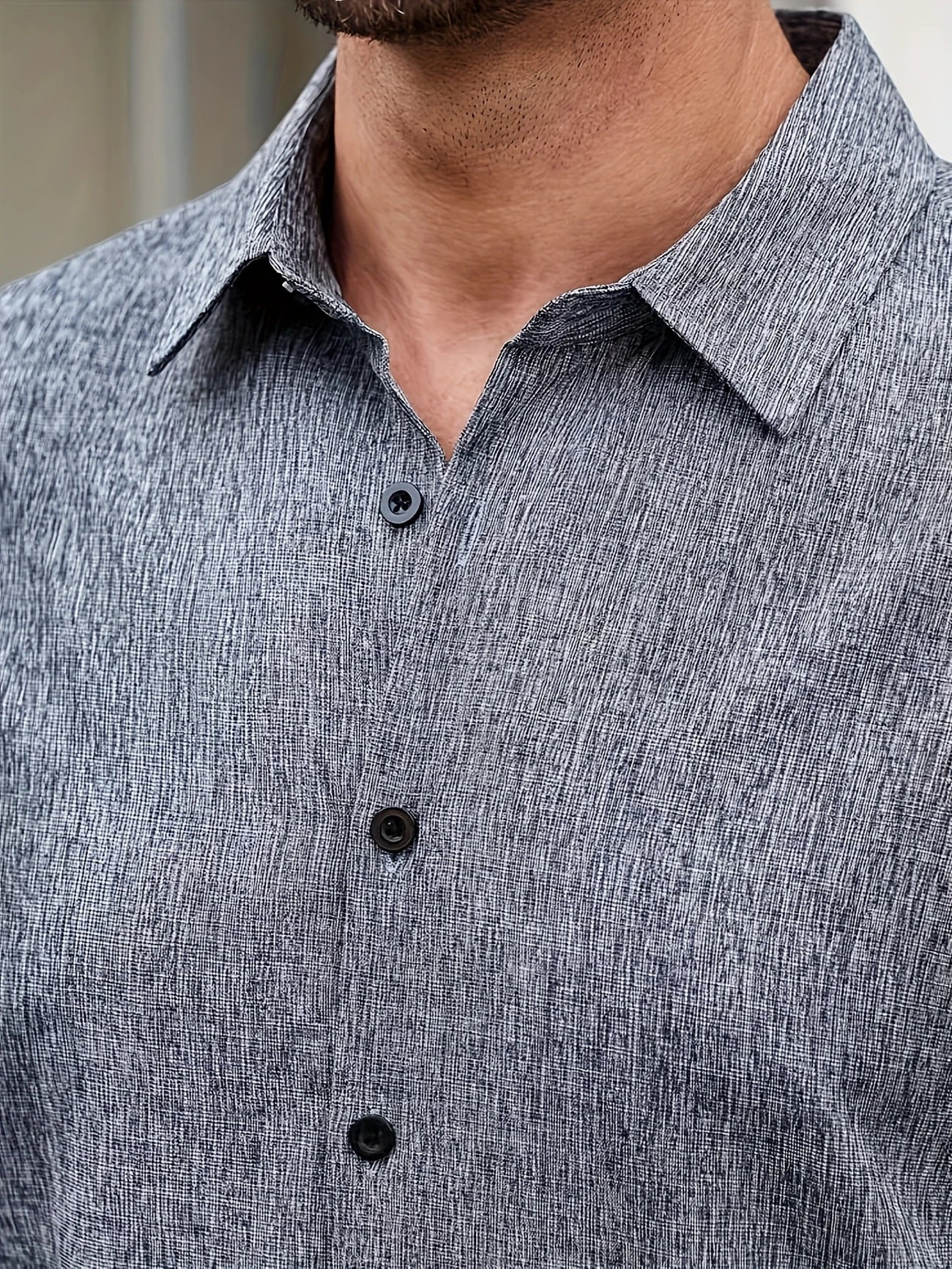 Vitoria™ | Chemise légère à manches courtes en lin mélangé
