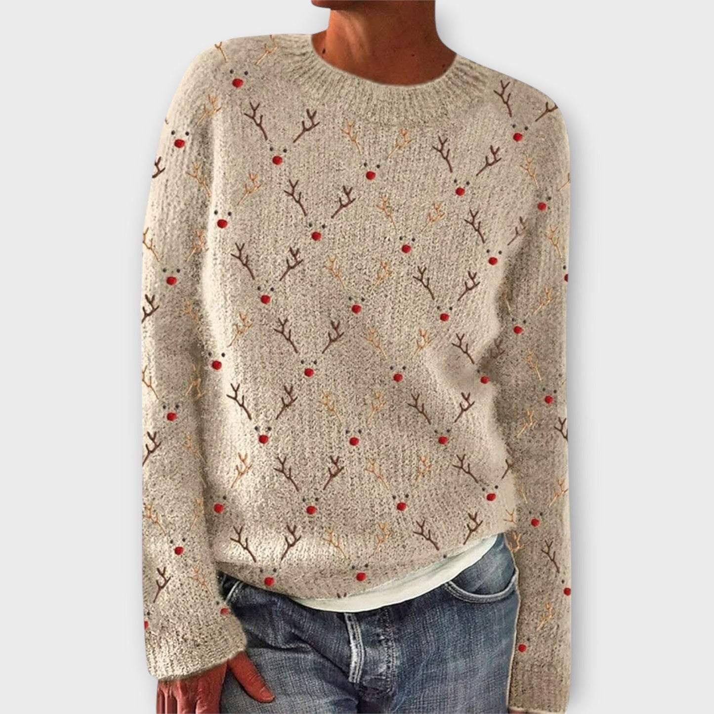 Florencia - Pull d'hiver en tricot ultra confortable