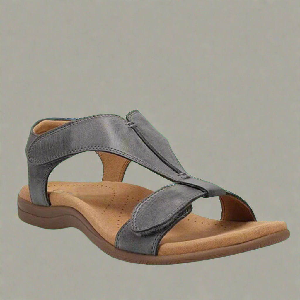 Ilona - Sandales orthopédiques en matériaux haut de gamme pour un confort de marche optimal