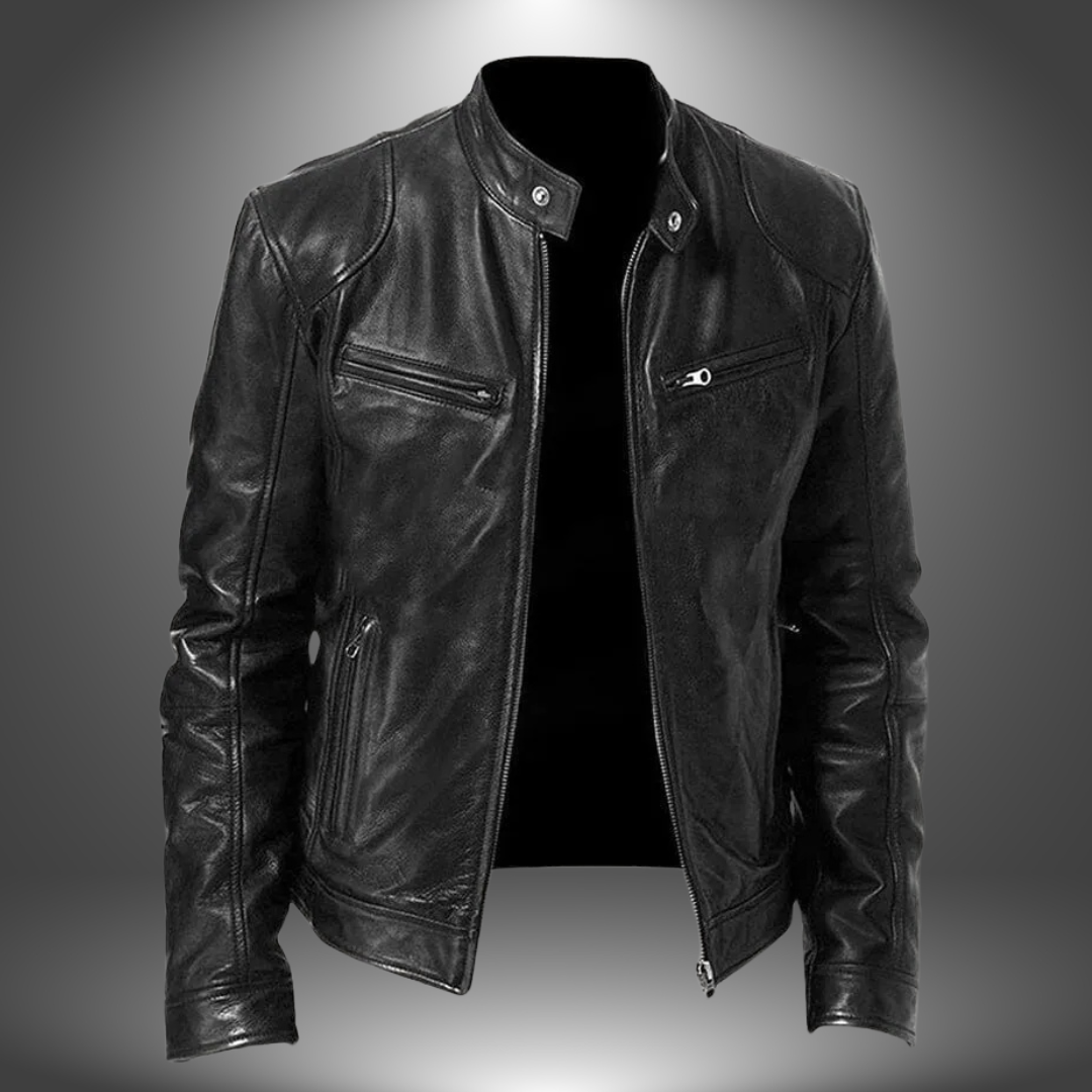 vitoria™ - Veste en cuir faite main pour homme