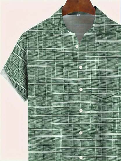Vitoria™ | Chemise Chic à Rayures et Carreaux