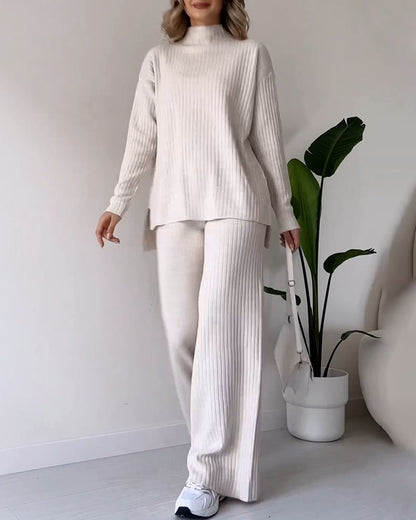Rosette – Ensemble Chic et Décontracté en Deux Pièces