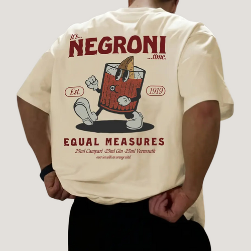 Romaric - Retro Negroni Oversized T-Shirt