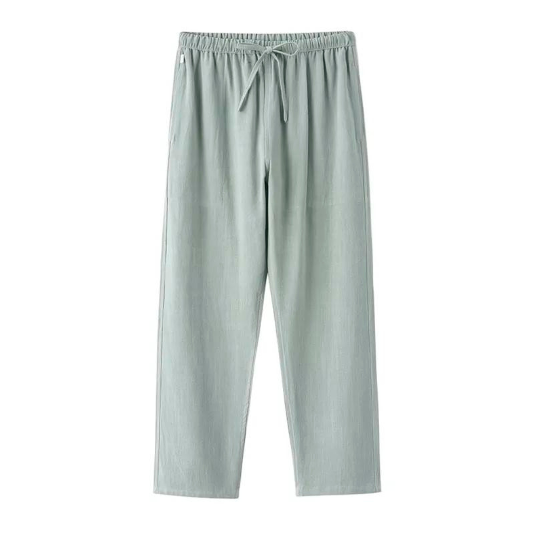 Vitoria™ | Pantalon en Lin Élégant