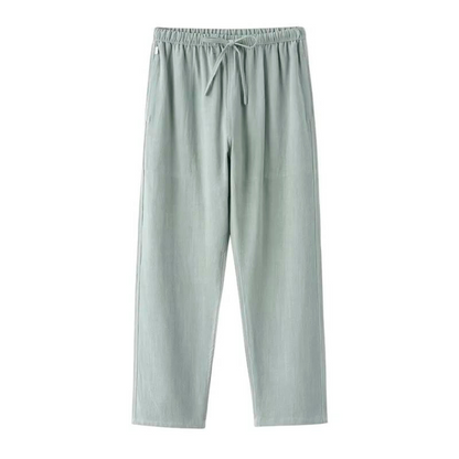 Vitoria™ | Pantalon en Lin Élégant