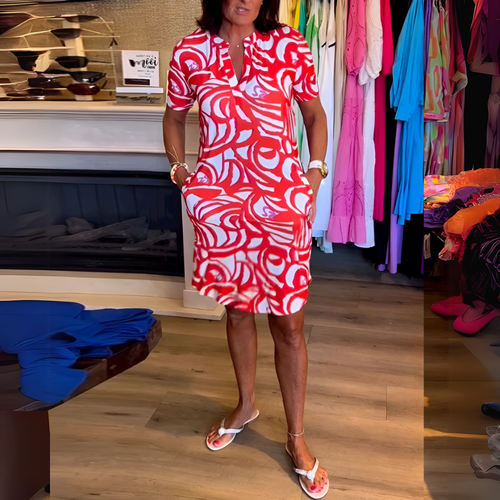 Honorine – Robe d'été fluide au style décontracté