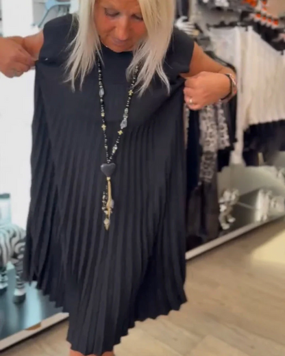 Élodie – Élégante robe plissée d'été