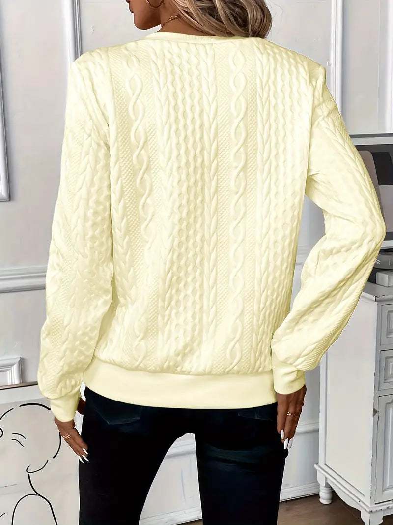 Fiona - Pull d'hiver chic et douillet