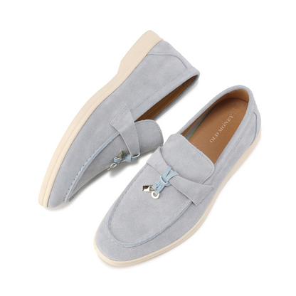 Vitoria™ | Old Money Suede Moccasins