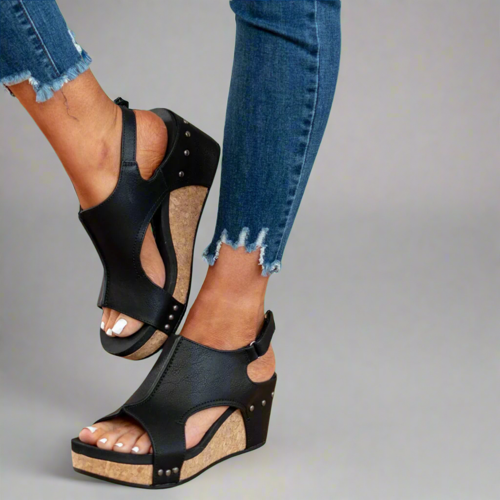 Solange - Sandales Orthopédiques en Matériaux de Qualité Supérieure