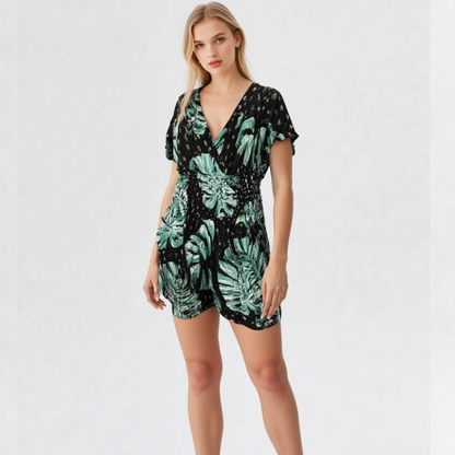 Mathilde – Légère et Confortable Combishort Floral