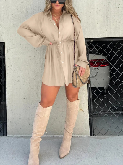 Ilona - Tendance Satin Jumpsuit Dress