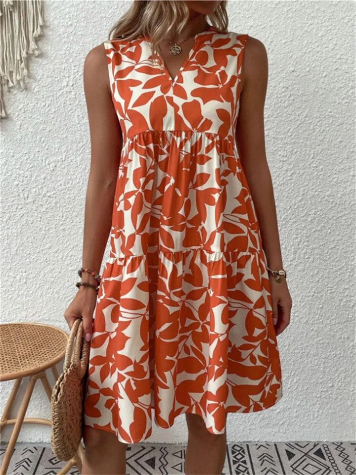 Zélia – Robe légère avec motif floral