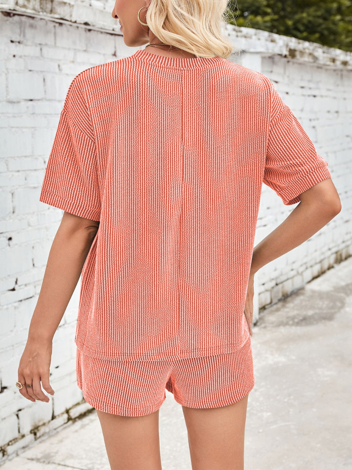 Maëlys – Ensemble de loungewear en tissu côtelé ultra-confortable