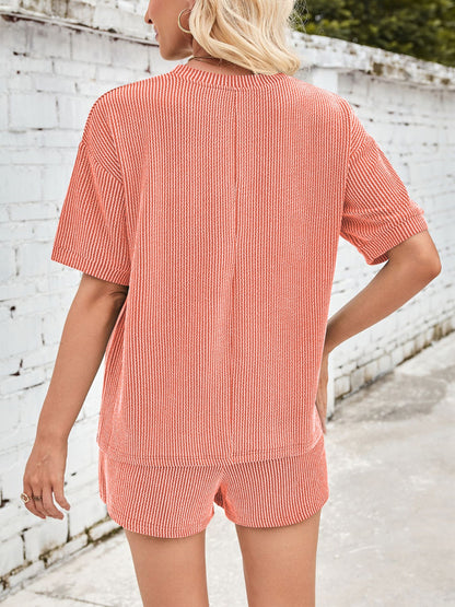 Maëlys – Ensemble de loungewear en tissu côtelé ultra-confortable