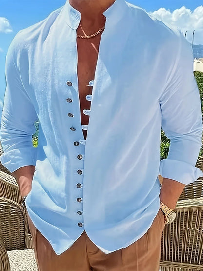Vitoria™ | Chemise en coton légère à manches longues