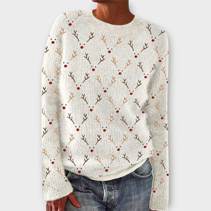 Florencia - Pull d'hiver en tricot ultra confortable