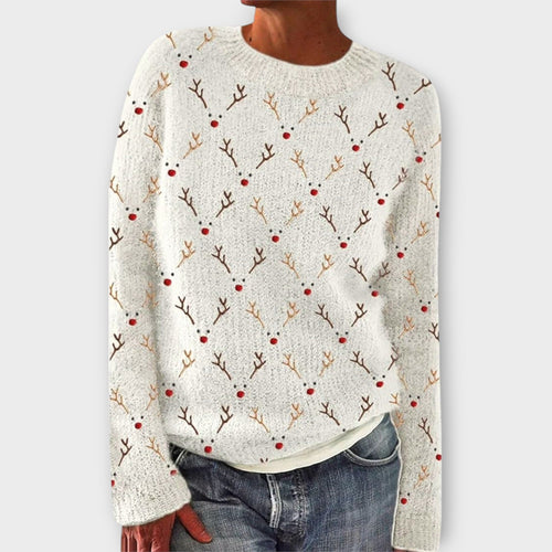 Florencia - Pull d'hiver en tricot ultra confortable