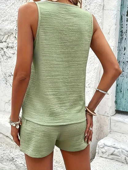 Aureline – Ensemble d'été chic avec haut et short