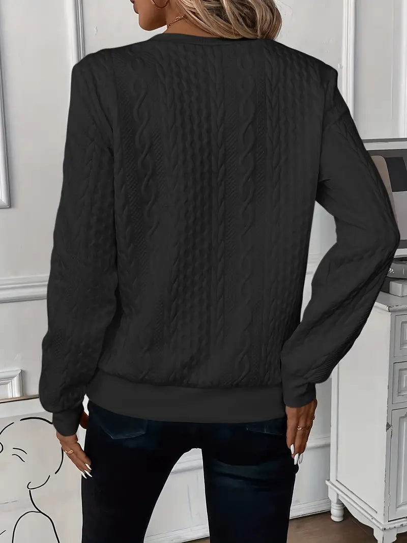 Fiona - Pull d'hiver chic et douillet