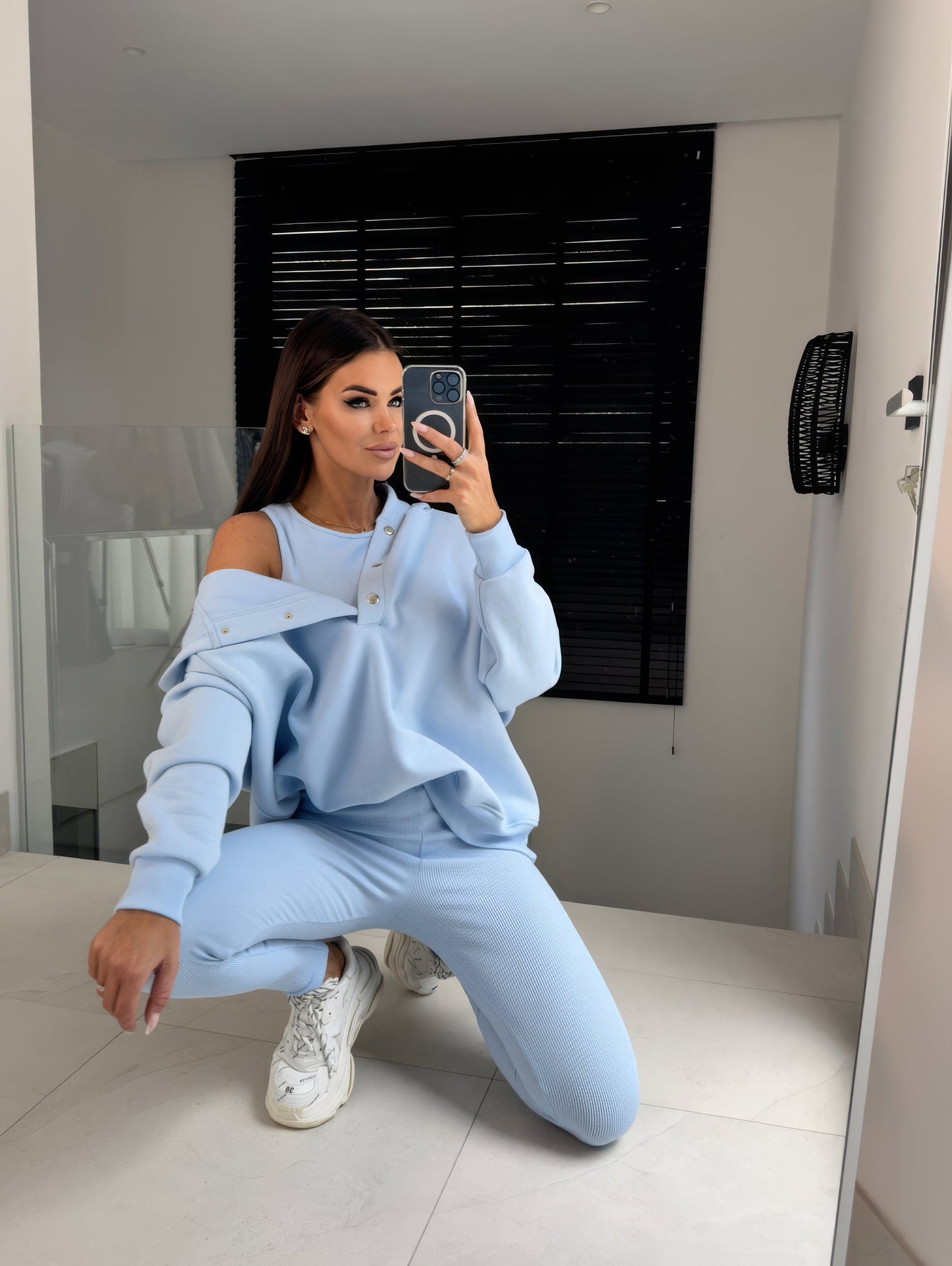 Nina - Ensemble Confort avec Sweat à Capuche Oversize