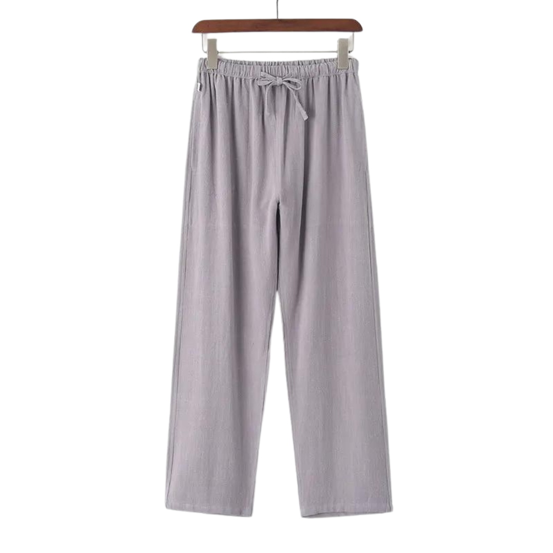 Vitoria™ | Pantalon en Lin Élégant